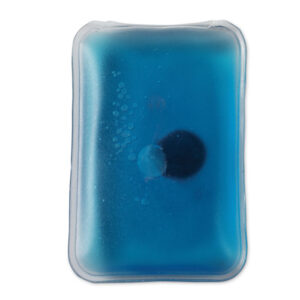 Hot and cold pad with logo TERMOSENSOR Instant hot and cold pad with logo activated when pressing the metal plate inside. No batteries required. Re-usable. Available colors: Blue, Transparent Dimensions: 10X6,5 CM Width: 6.5 cm Length: 10 cm Volume: 0.192 cdm3 Gross Weight: 0.072 kg Net Weight: 0.063 kg Depending on the surface we can use embroidery, engraving, 360° imprint or screen print.