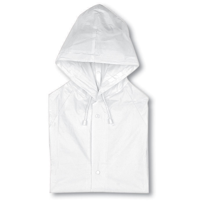 PVC raincoat with hood