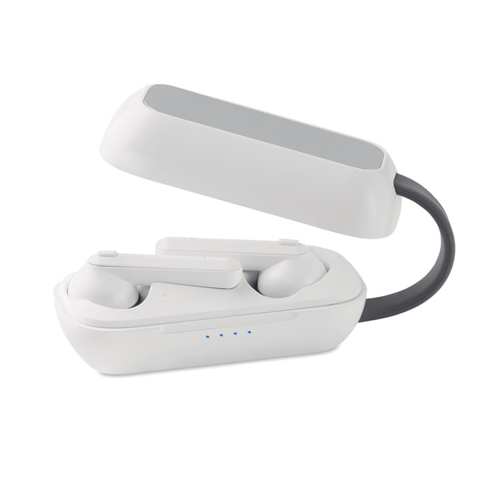 Audio gadget with logo earbuds FOLK