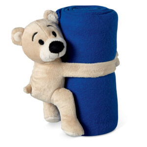 Fleece deken met beer