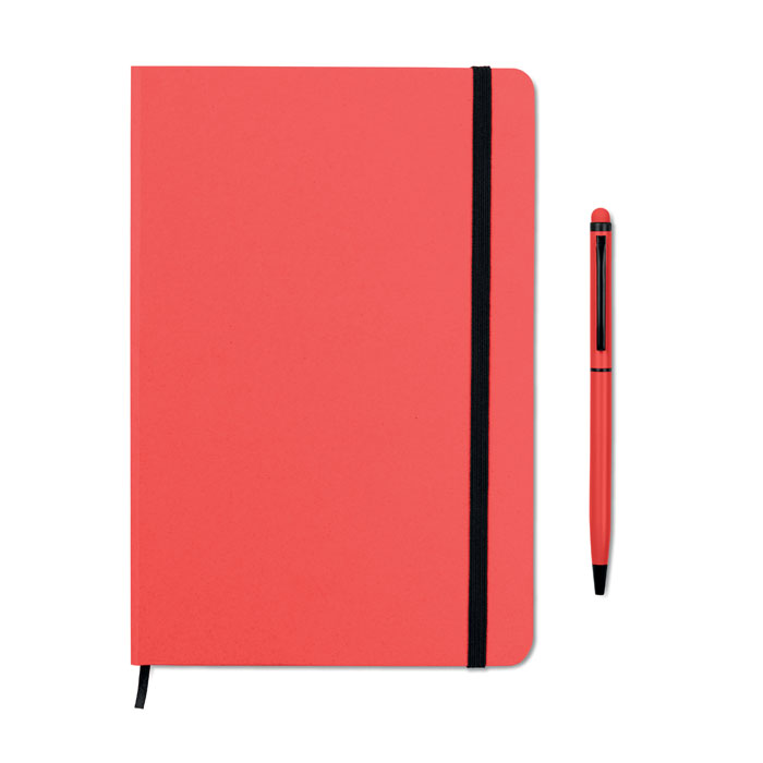 A5 notebook w/stylus 72 lined