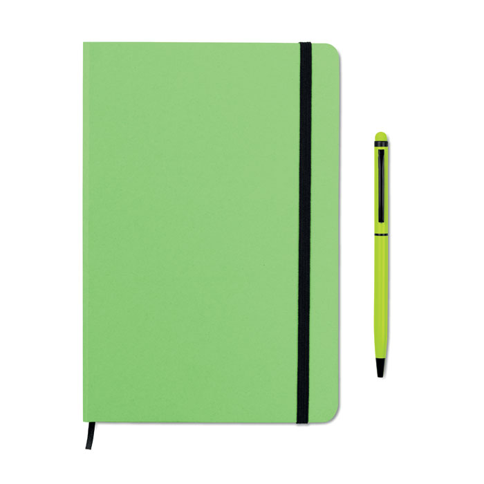 A5 notebook w/stylus 72 lined