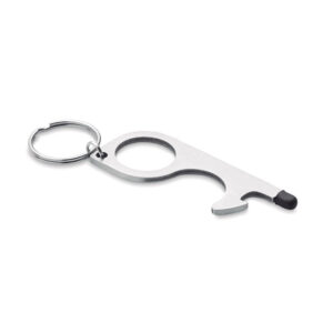 Contactloze sleutelhanger RVS
