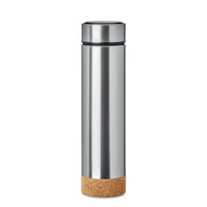 Dubbelwandige fles kurk 450 ml