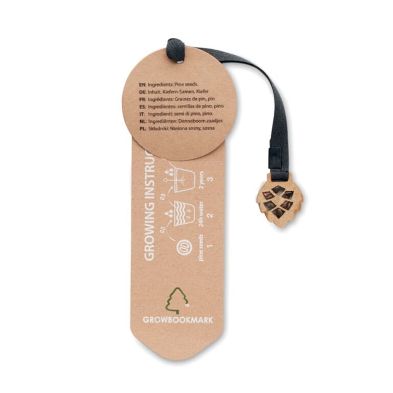 Bookmark with logo GROW