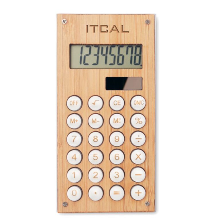 Gadget with logo Calculator 8 digit CALCUBAM