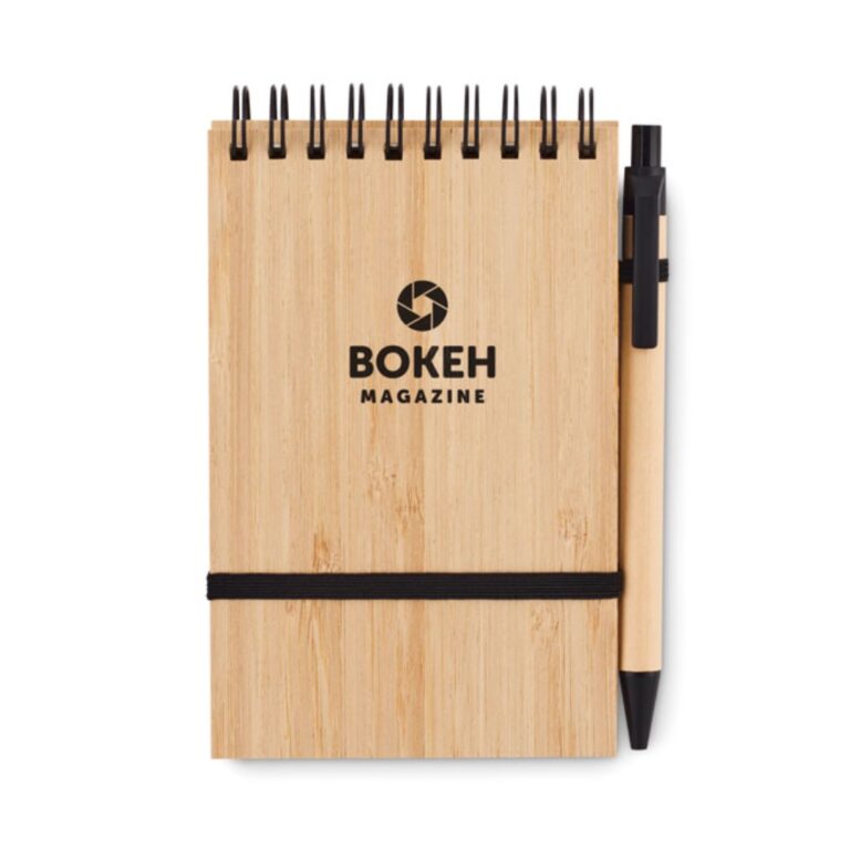 Notebook with logo SONORABAM