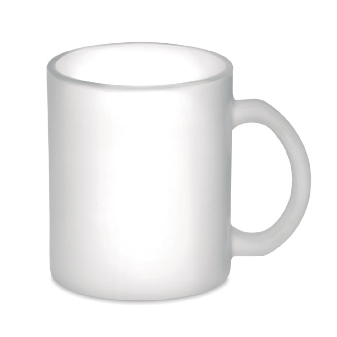 Mug with logo SUBLIMATT Mug in matt glass with logo 300 ml capacity with special coating for sublimation. Available color: White Dimensions: Ø8X9,5 CM Height: 9.5 cm Diameter: 8 cm Volume: 1.265 cdm3 Gross Weight: 0.371 kg Net Weight: 0.34 kg Magnus Business Gifts is your partner for merchandising, gadgets or unique business gifts since 1967. Certified with Ecovadis gold!