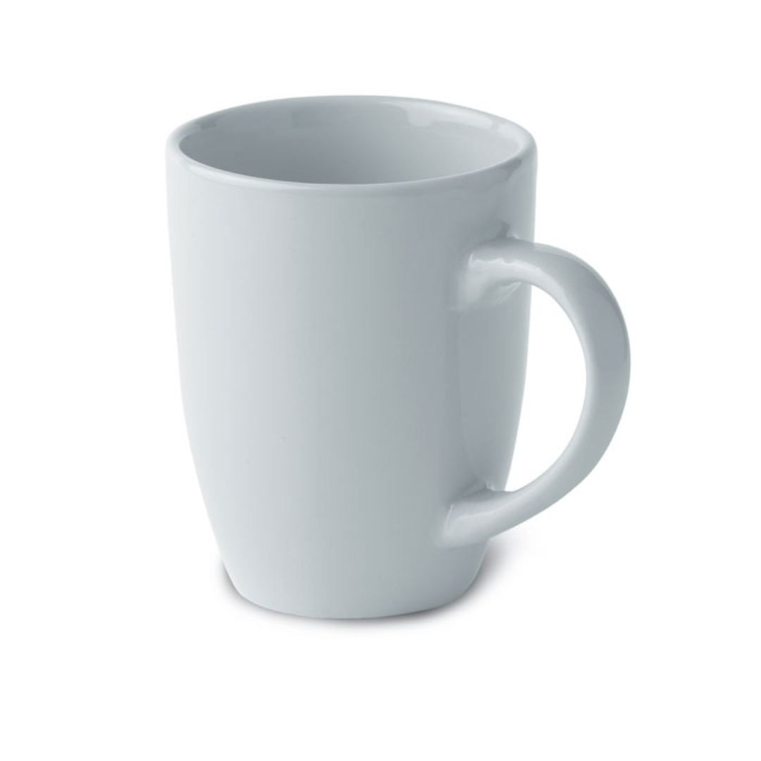 Mug with logo TRENT Ceramic mug of 300 ml capacity with logo. Presented in an individual corrugated carton gift box. Available color: White Dimensions: Ø8X12 CM Height: 12 cm Diameter: 8 cm Volume: 1.497 cdm3 Gross Weight: 0.34 kg Net Weight: 0.288 kg Magnus Business Gifts is your partner for merchandising, gadgets or unique business gifts since 1967. Certified with Ecovadis gold!