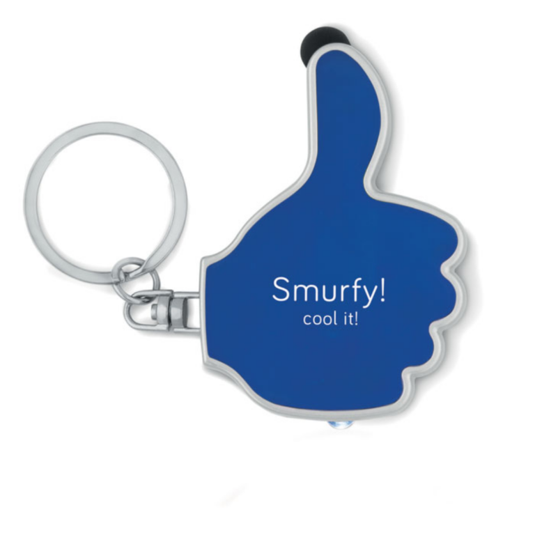 Gadget with logo Key ring GIOIA