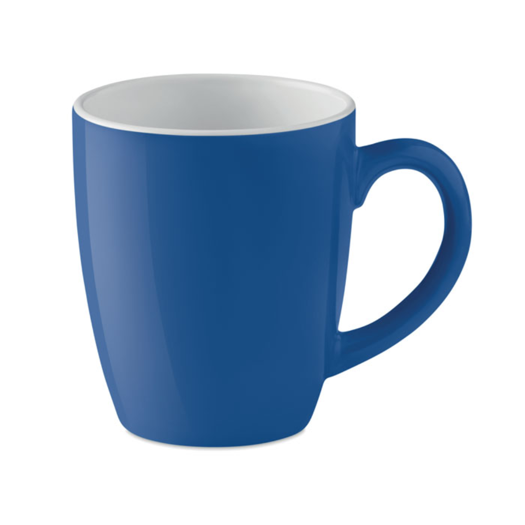 Mug with logo COLOUR TRENT Ceramic coloured mug. Capacity: 290 ml. A simple coloured mug for your favourite morning coffee or tea. Available color: Dark Navy, Black, Orange, Yellow, Green, Royal Blue, Blue, Grey A simple coloured mug for your favourite morning coffee or tea. Magnus Business Gifts is your partner for merchandising, gadgets or unique business gifts since 1967. Certified with Ecovadis gold!