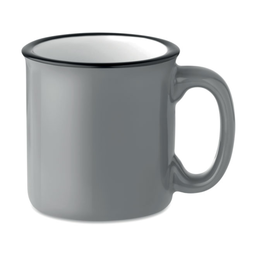 Mug with logo TWEENIES Ceramic vintage style mug. Capacity: 240 ml. A simple mug with vintage design for your favourite morning coffee or tea. Available color: Dark Navy, Red, Grey, Royal Blue, Blue, White, Black Dimensions: Ø8,5X8,5 CM Height: 8.5 cm Diameter: 8.5 cm Volume: 1.148 cdm3 Gross Weight: 0.361 kg Net Weight: 0.329 kg Magnus Business Gifts is your partner for merchandising, gadgets or unique business gifts since 1967. Certified with Ecovadis gold!