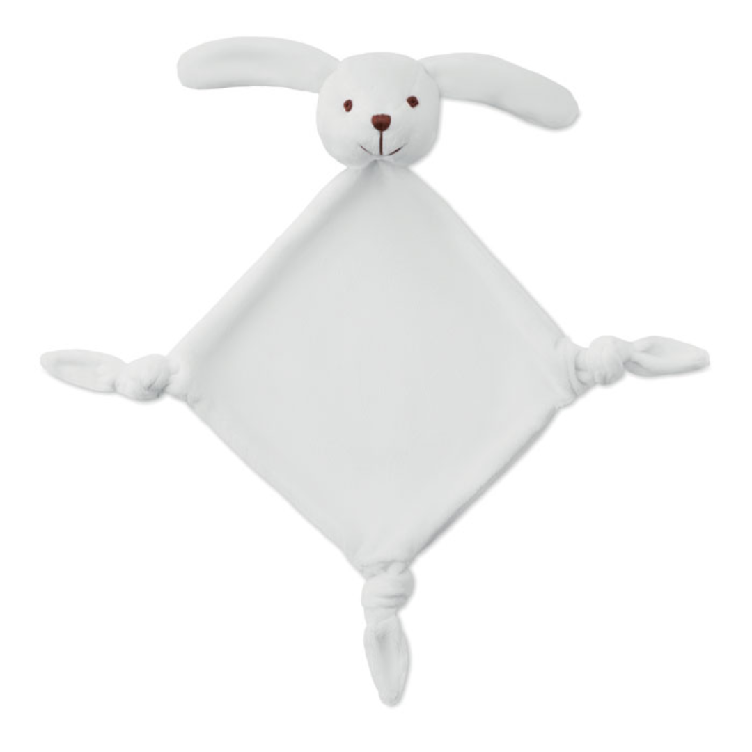 Gadget with logo Plush towel LULLABY Plush sucking towel for babies. Available color: White Dimensions: 34X37CM Width: 37 cm Length: 34 cm Volume: 0.516 cdm3 Gross Weight: 0.047 kg Net Weight: 0.04 kg Magnus Business Gifts is your partner for merchandising, gadgets or unique business gifts since 1967. Certified with Ecovadis gold!