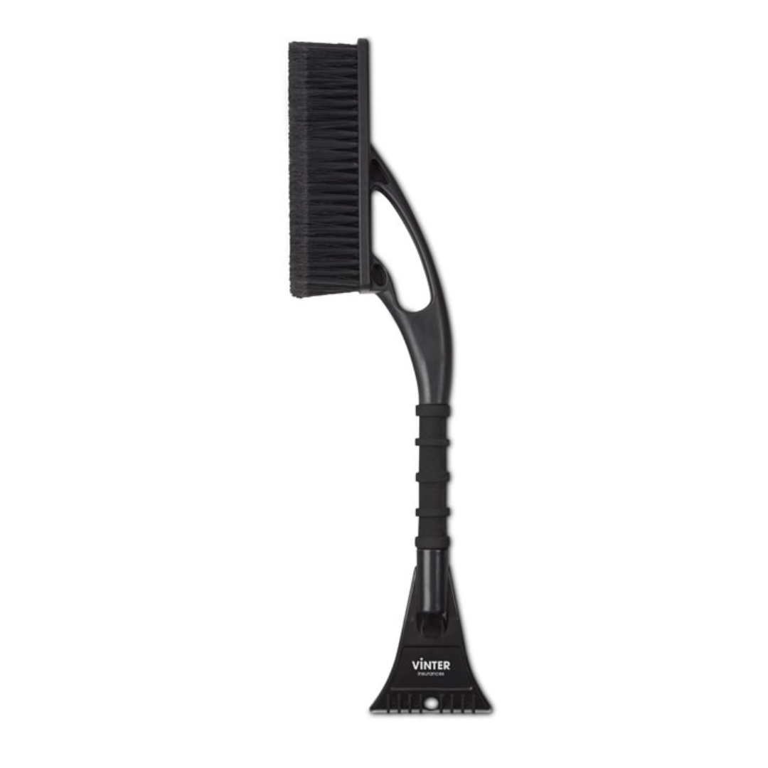 Gadget with logo Ice scraper SNOW&ICE Snow brush in PET with soft finish hair on the tips with integrated ice scraper in ABS and foam grip handle. Available color: Black Dimensions: 58X4X17CM Width: 4 cm Length: 58 cm Height: 17 cm Volume: 2.1 cdm3 Gross Weight: 0.343 kg Net Weight: 0.335 kg Magnus Business Gifts is your partner for merchandising, gadgets or unique business gifts since 1967. Certified with Ecovadis gold!