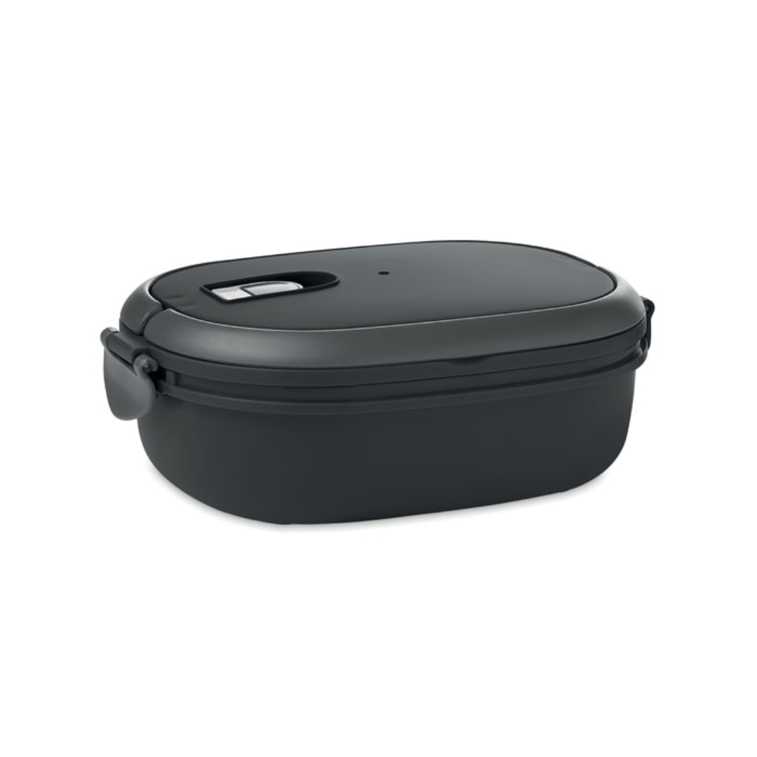 Gadget with logo Lunchbox LUX LUNCH Lunchbox with air tight lid made of PP both out side and inside. Microwave and dishwasher safe. Capacity: 1000 ml. Have lunch in style with this high quality made lunchbox. The air tight lid will keep your food fresh longer. You can fold up the sides to make a handle to take this lunchbox with you wherever you go. A small cover can be opened to let air out when used in the microwave. Available color: Royal Blue, Black, White Dimensions: 20X14X6.5CM Width: 14 cm Length: 20 cm Height: 6.5 cm Volume: 2.548 cdm3 Gross Weight: 0.27 kg Net Weight: 0.23 kg Magnus Business Gifts is your partner for merchandising, gadgets or unique business gifts since 1967. Certified with Ecovadis gold!