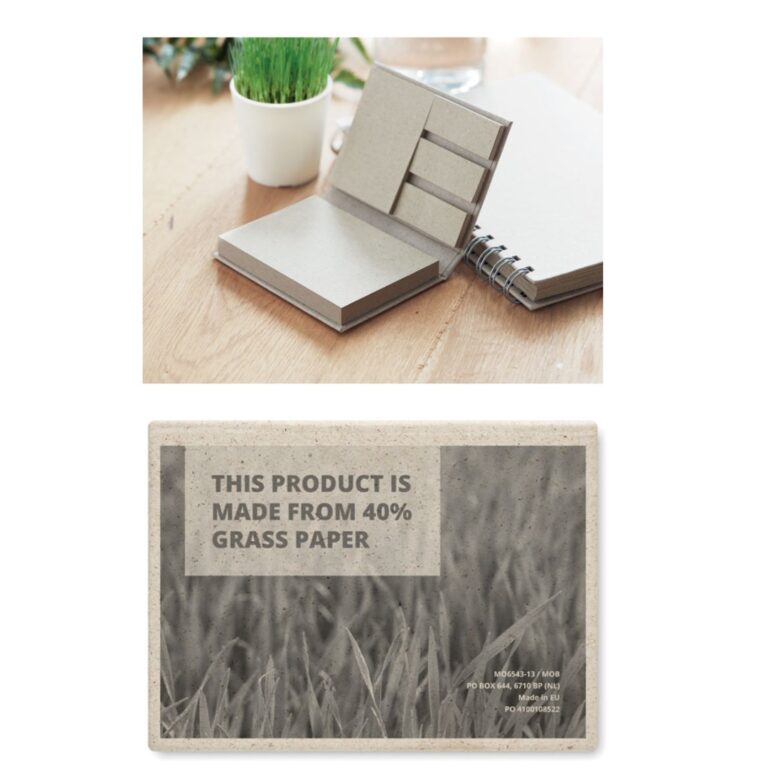 Sticky notes with logo GRASS STICKY