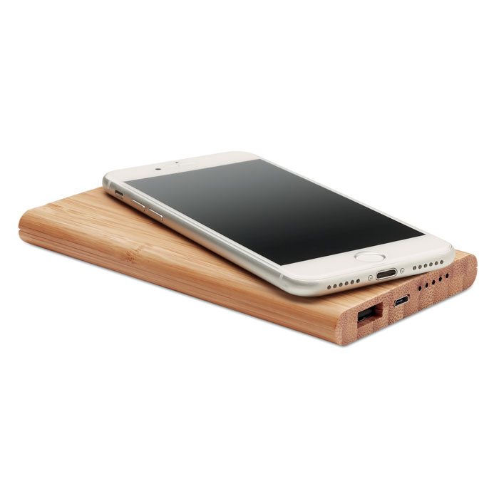 Powerbank with logo wireless ARENA - Image 3