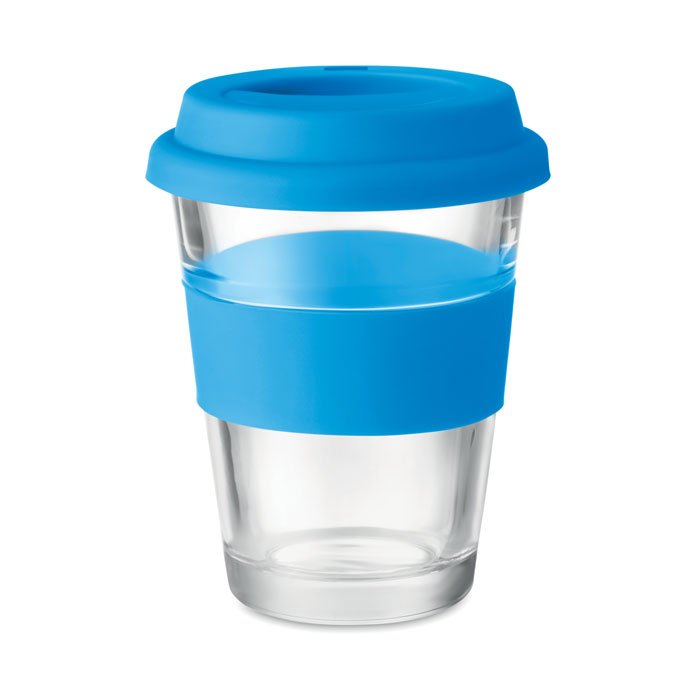 Tumbler with logo in glass ASTOGLASS - Image 6