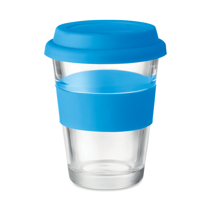 Tumbler with logo in glass ASTOGLASS - Image 7