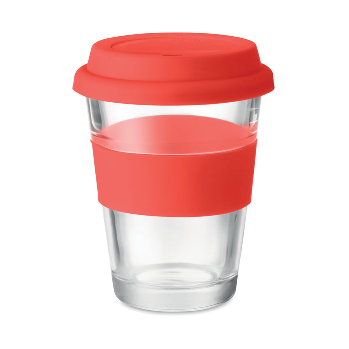 Tumbler with logo in glass ASTOGLASS - Image 4