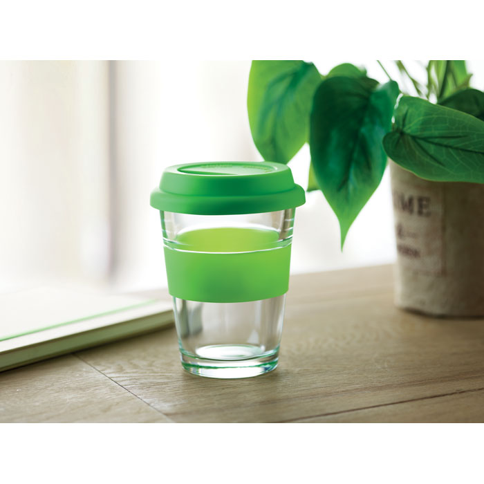 Tumbler with logo in glass ASTOGLASS - Image 20