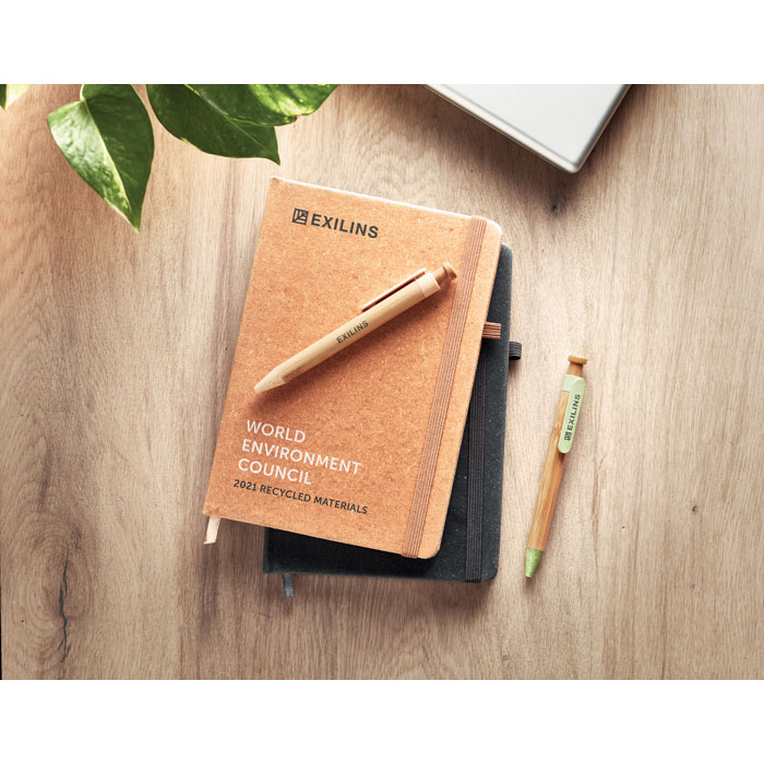 Notebook with logo BAOBAB A5 – Image 4