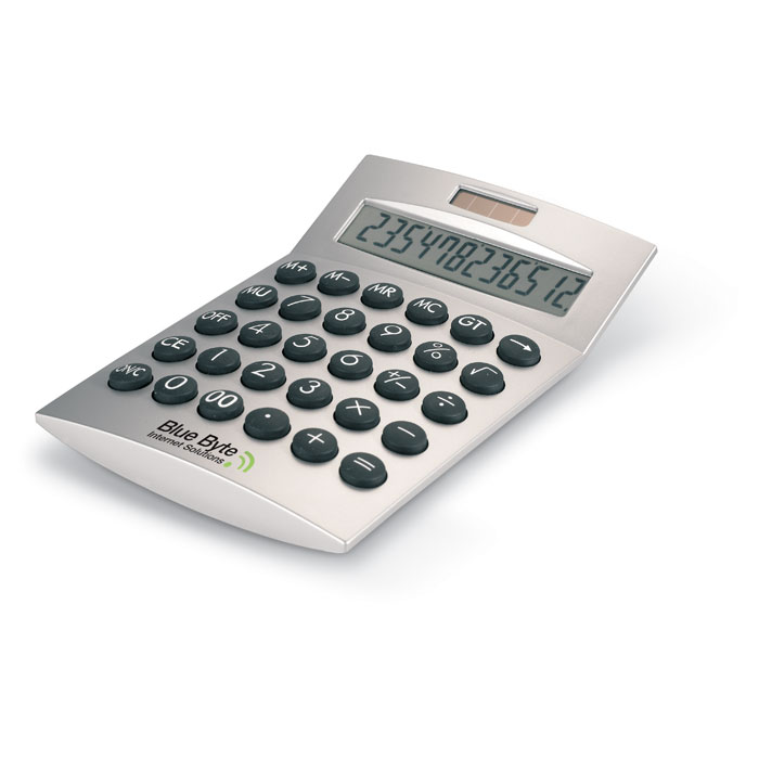 Gadget with logo calculator 12-digits Basics – Image 2
