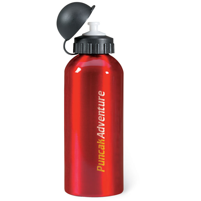 Water bottle with logo Biscing Aluminium - Image 6