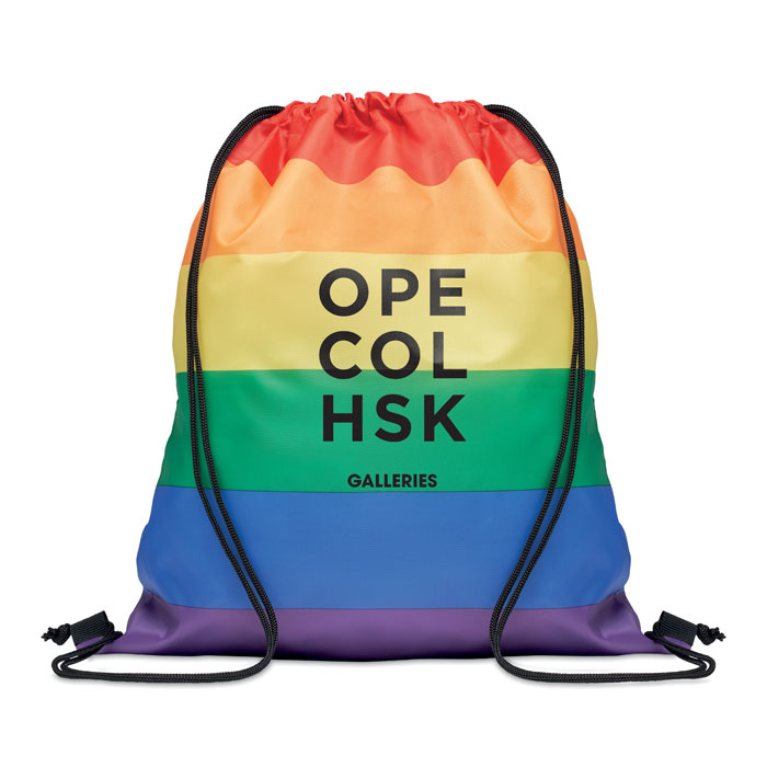 Drawstring bag with logo BOW – Image 4