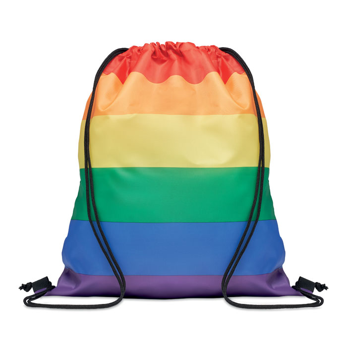 Drawstring bag with logo BOW