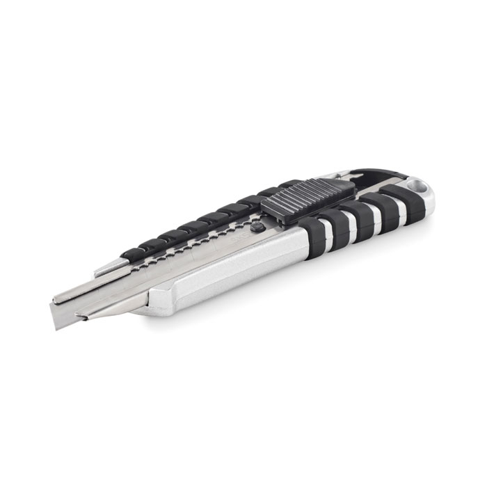 Gadget with logo retractable knife BOWIE