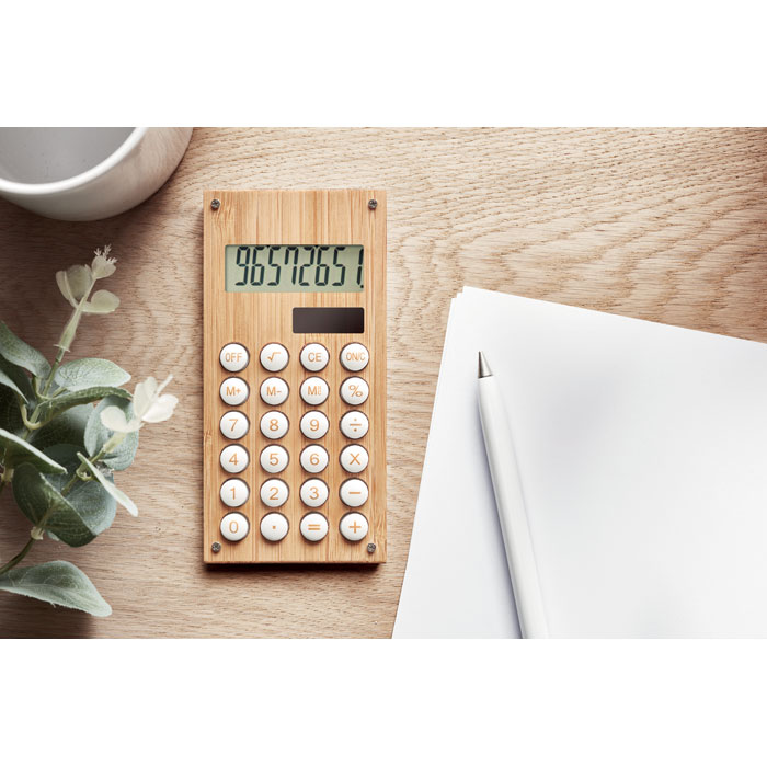 Gadget with logo Calculator 8 digit CALCUBAM – Image 5