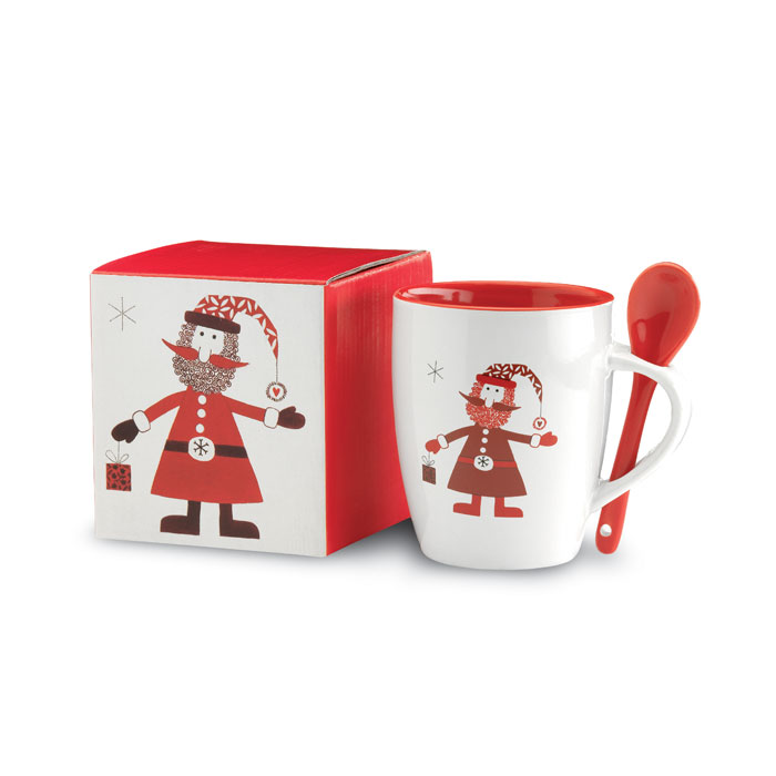 Christmas gadget with logo Mug CLAUS - Image 3
