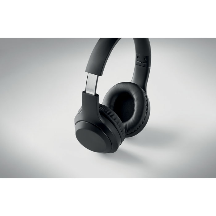 Audio gadget with logo Bluetooth headphone CLEVELAND - Image 2