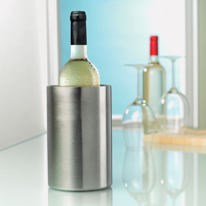 Wine accessoire with logo Bottle cooler COOLIO - Image 3