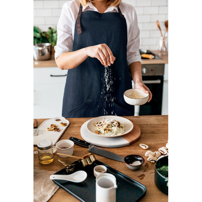 Gadget with logo Denim apron DENIPUR – Image 5