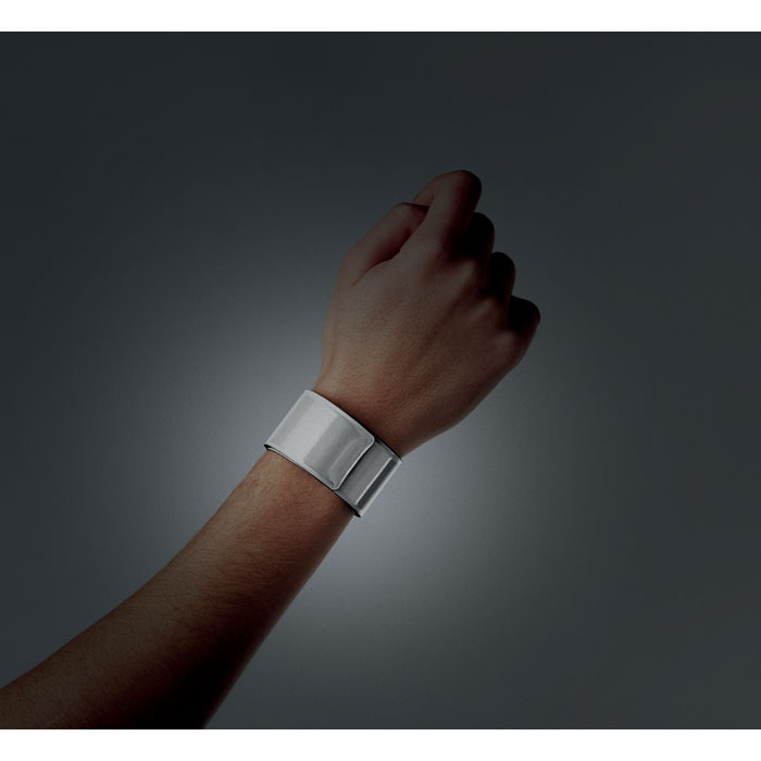 Gadget with logo Reflective arm strap ENROLLO+ - Image 6