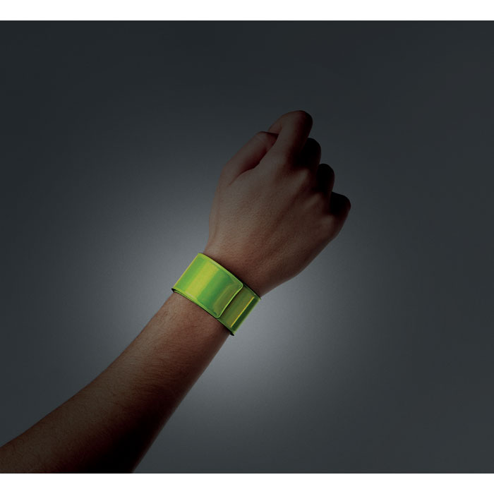Gadget with logo Reflective arm strap ENROLLO+ - Image 2