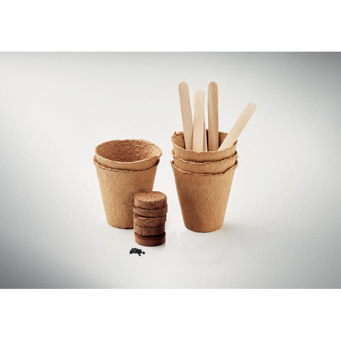 Gadget with logo growing kit FLOWERS - Image 3