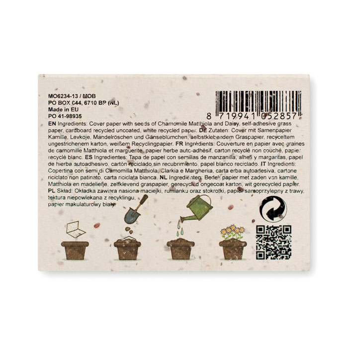 Memo pad with logo GROW ME - Image 5