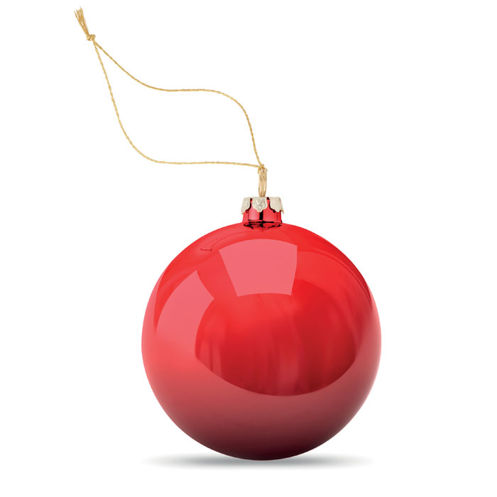Christmas gadget with logo bauble HAPPY BALL - Image 2