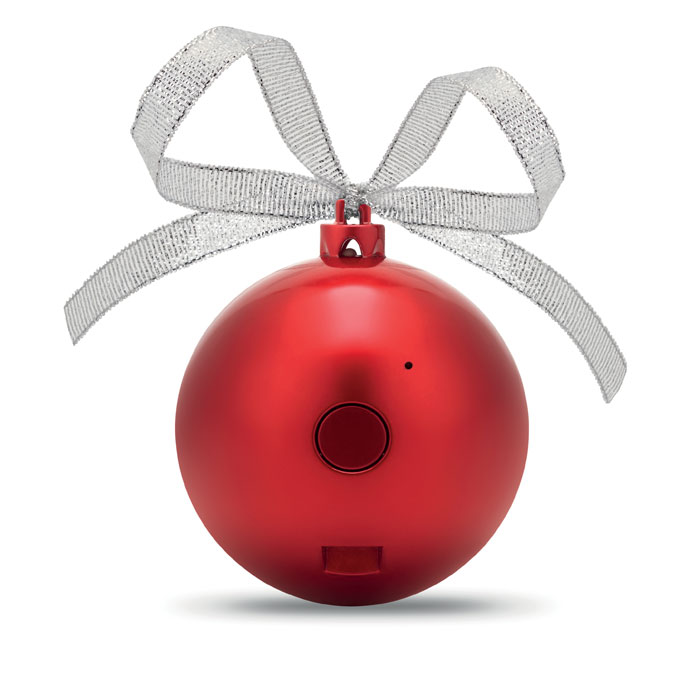 Christmas gadget with logo Speaker JINGLE BALL - Image 4