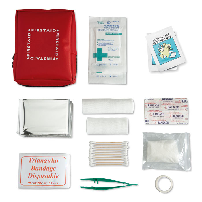 Gadget with logo first aid kit KARLA – Image 2