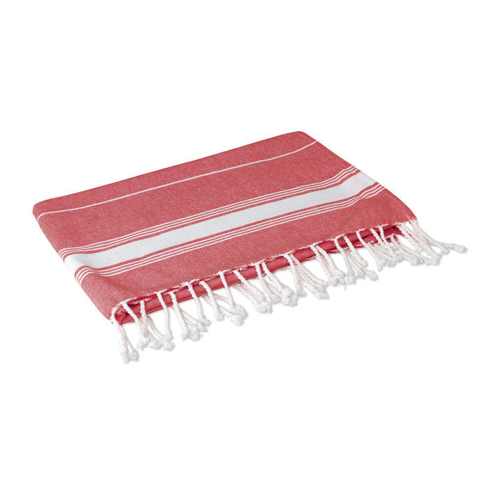 Beach gadget with logo towel MALIBU - Image 4