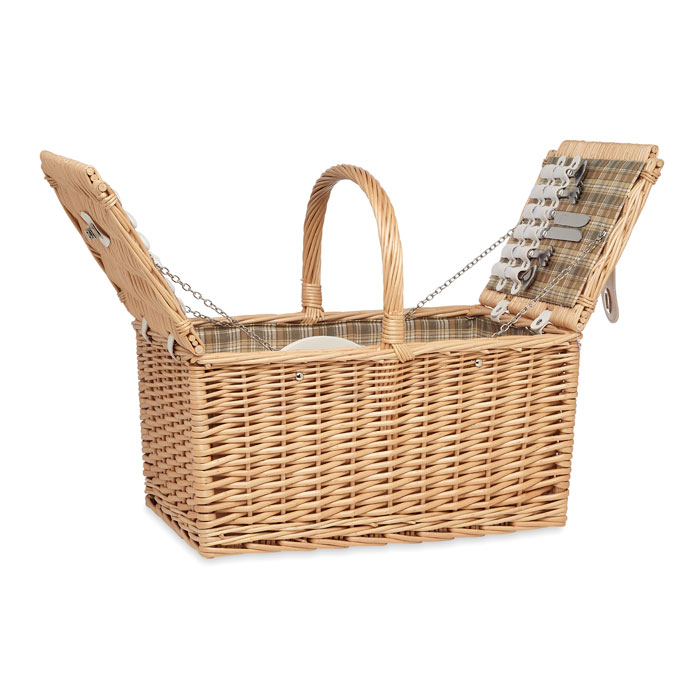 Gadget with logo Picnic Basket MIMBRE PLUS – Image 3