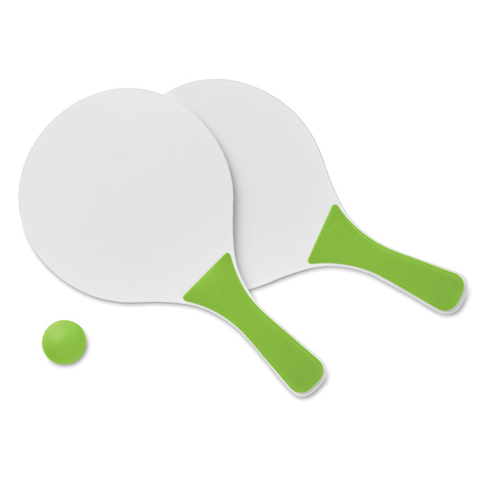 Beach gadget with logo tennis set MINI MATCH - Image 10