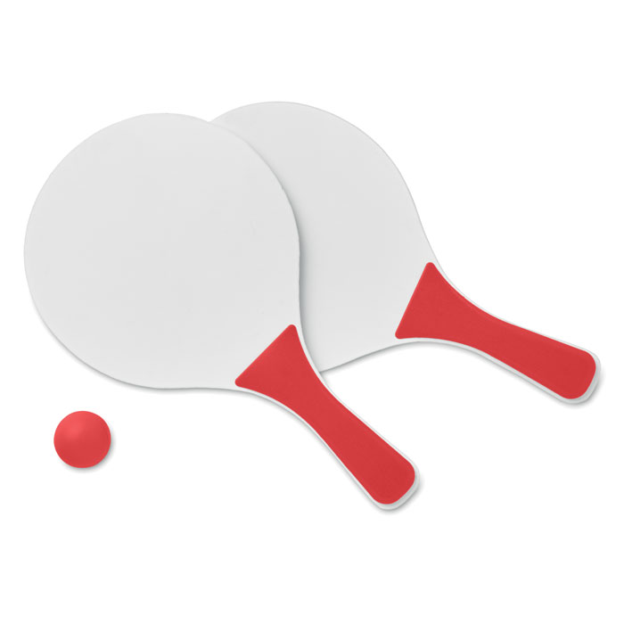 Beach gadget with logo tennis set MINI MATCH - Image 4