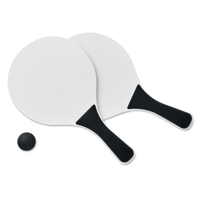 Beach gadget with logo tennis set MINI MATCH - Image 2