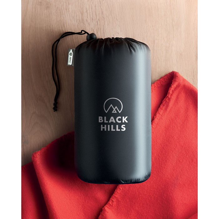 Gadget with logo Fleece blanket MUSALA RPET - Image 16