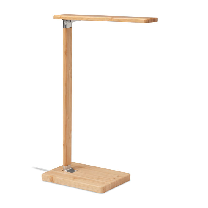 NEAT LIGHT Desktop light and charger 10W with logo  |Magnus Business Gifts